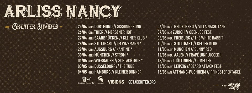 Arliss Nancy - Europa Tour