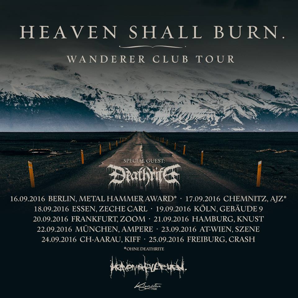 Heaven Shall Burn - Clubtour