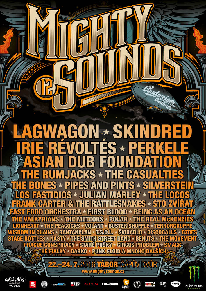 Mighty Sounds Line-Up Flyer 2016