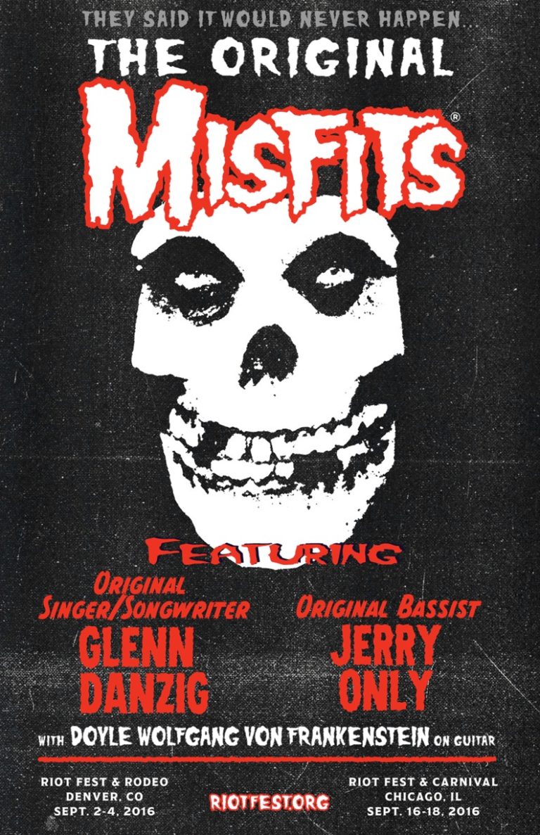 Misfits Reunion GlenN Danzig
