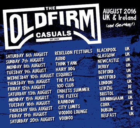 Old Firm Casuals - Euro Tour 2016