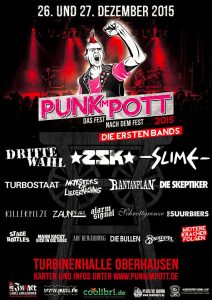 Punk Im Pott 2015 - Line-Up