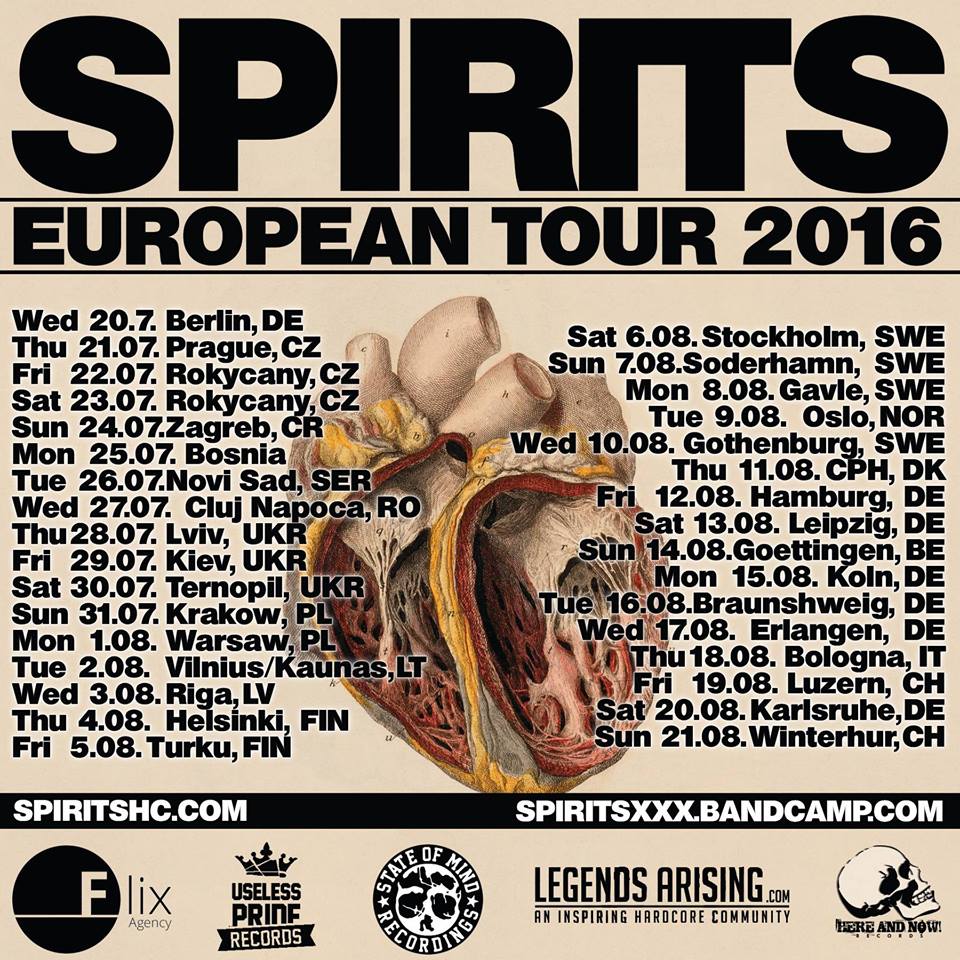 Spirits - Hardcore Tour
