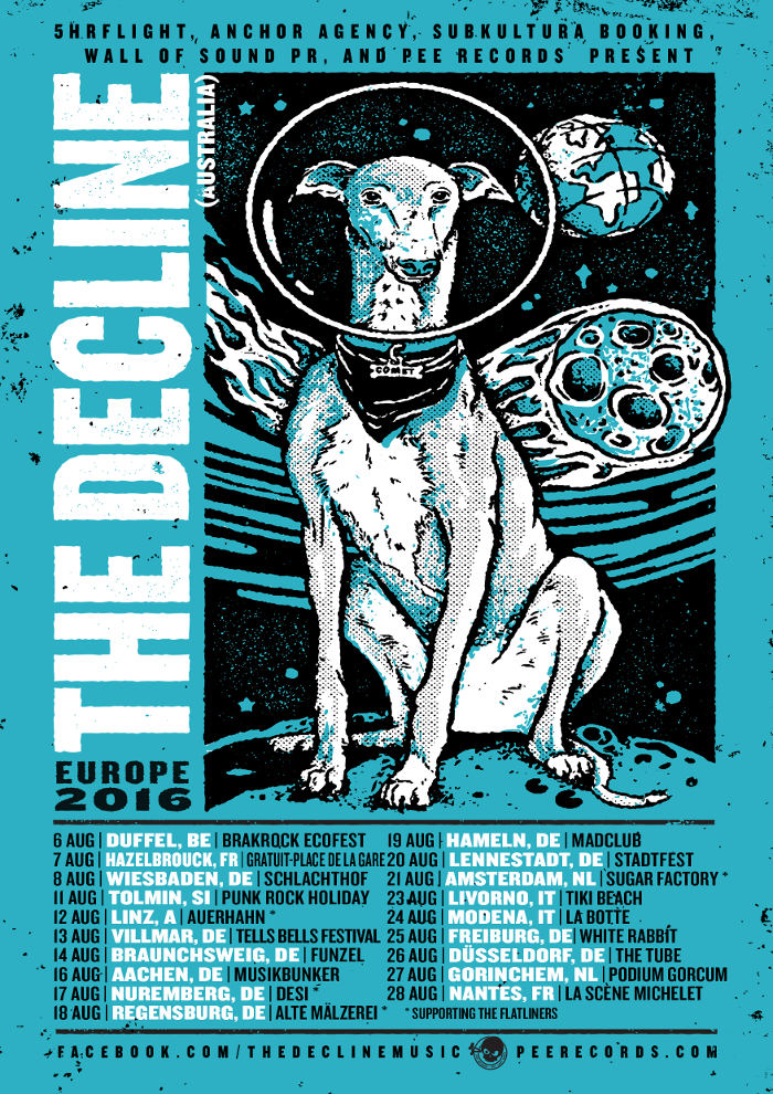 The Decline - Europa Tour