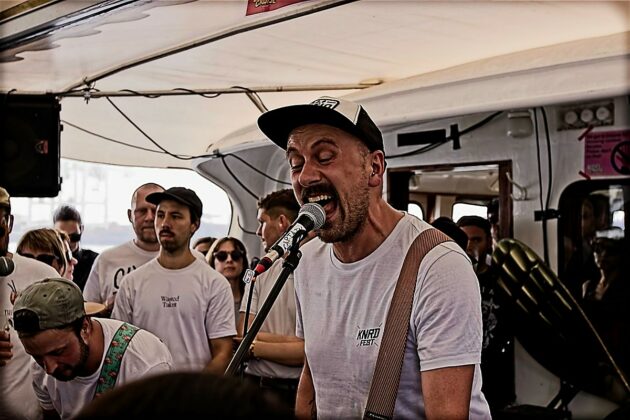 Captain Asshole at Booze Cruise Festival, MS Tonne, Hamburg // by xhighfivesx Tobias Luger