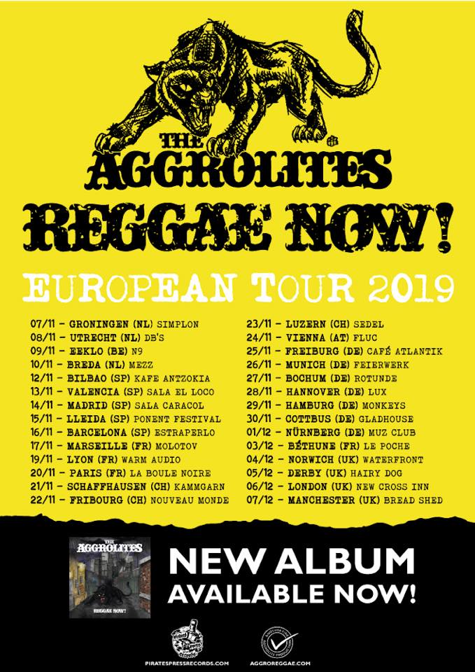 The Aggrolites - Europa-Tour 2019