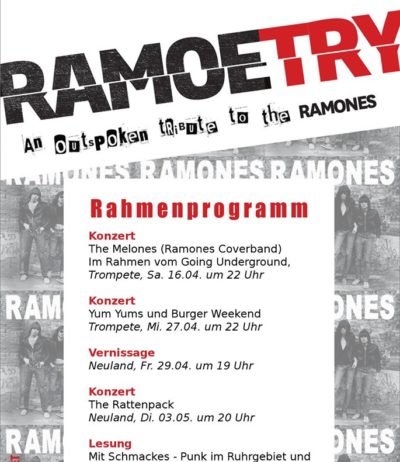 Ramoetry – A Outspoken Tribute To The Ramones