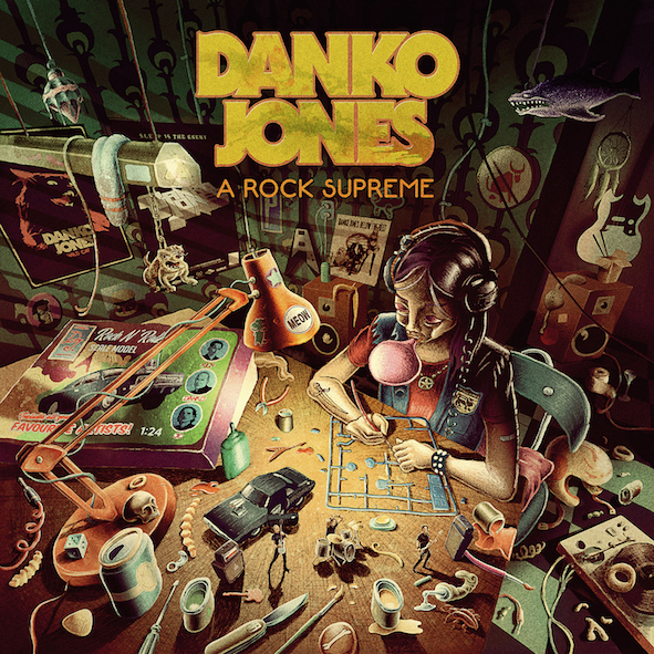 Danko Jones - A Rock Supreme (CD/LP - AFM Records - 2019)