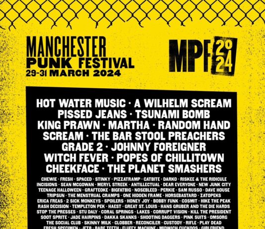Finales Line-Up beim Manchester Punk Festival 2024 veröffentlicht Manchester Punk Festival 2024