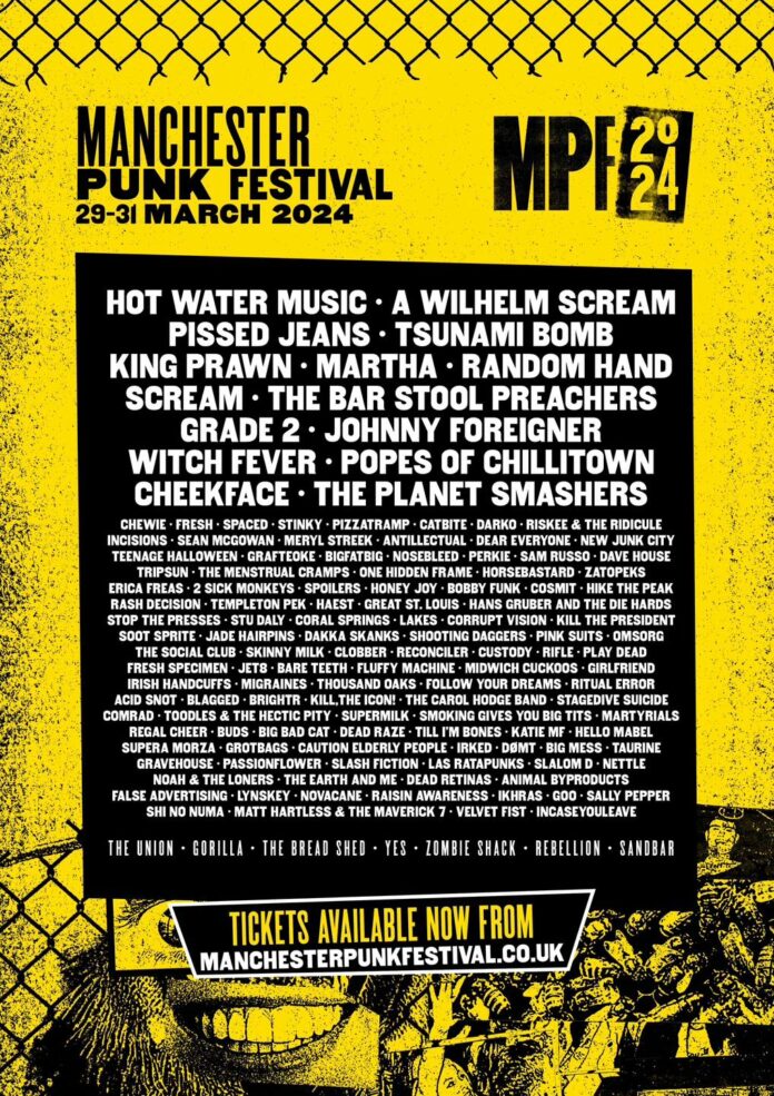 Manchester Punk Festival 2024