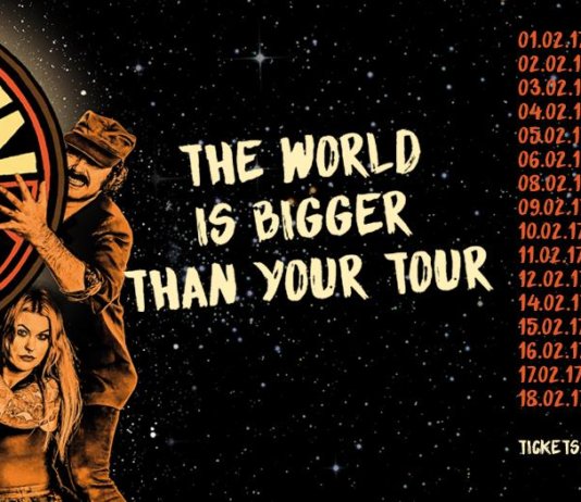 The Baboon Show am 15. Februar 2017 in der Stummschen Reithalle Neunkirchen