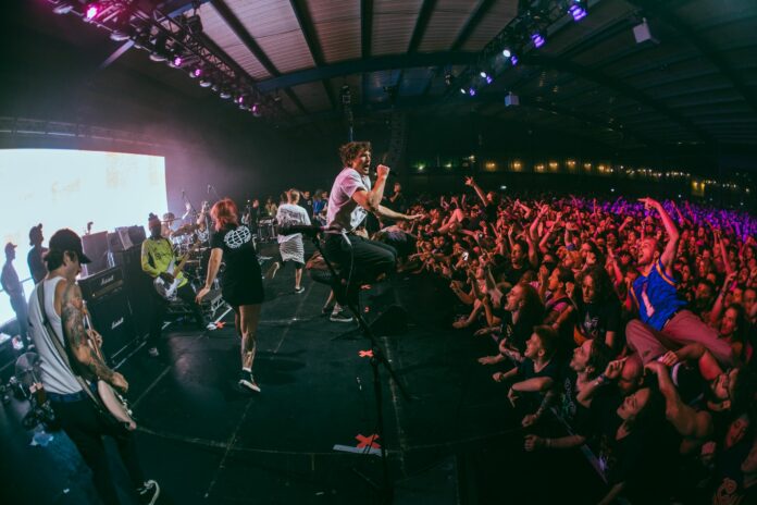 Turnstile at Outbreak Fest 2022 © Nat Woods