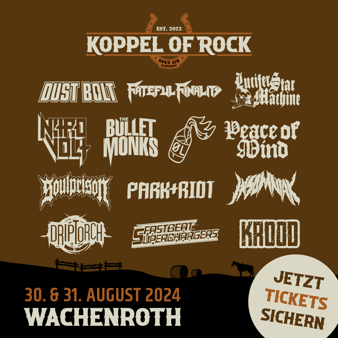 Koppel Of Rock 2024 Flyer