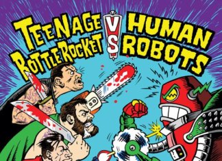 Split Teenage Bottlerocket / Human Robots (Cover by Chris Shary)