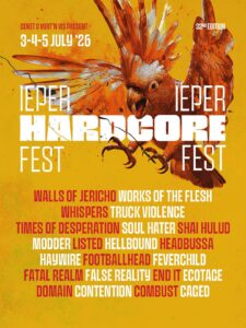 Ieper Hardcore Fest - Flyer (2026)