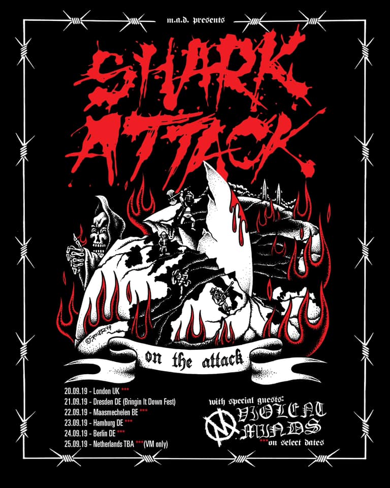 Shark Attack - Europa-Tour 2019
