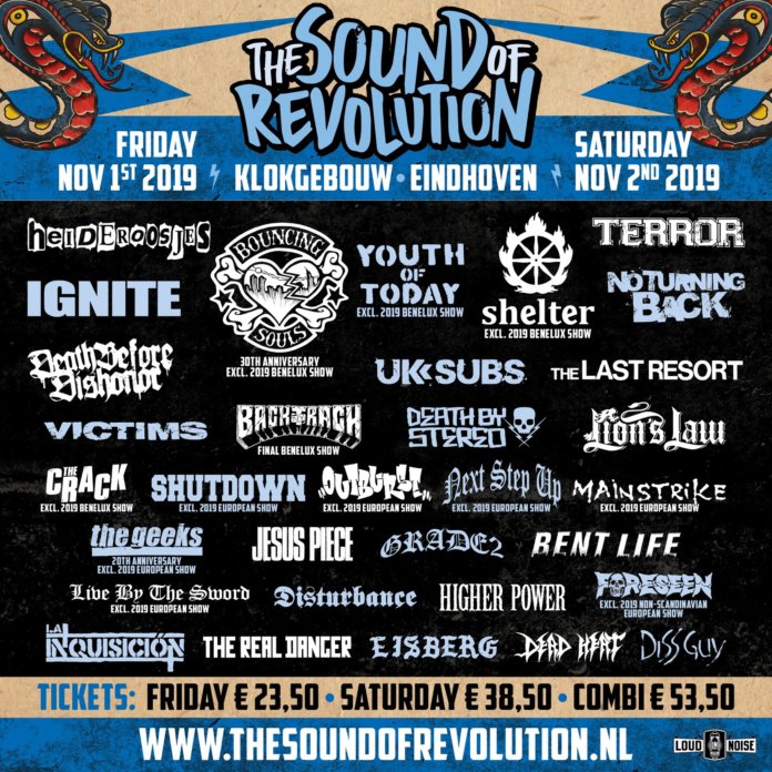 The Sound Of Revolution - Line-Up 2019