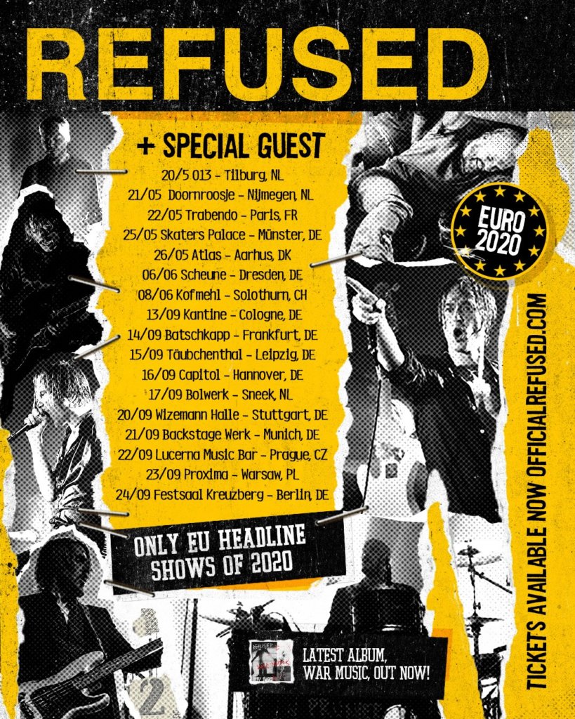 Refused - Tour 2020
