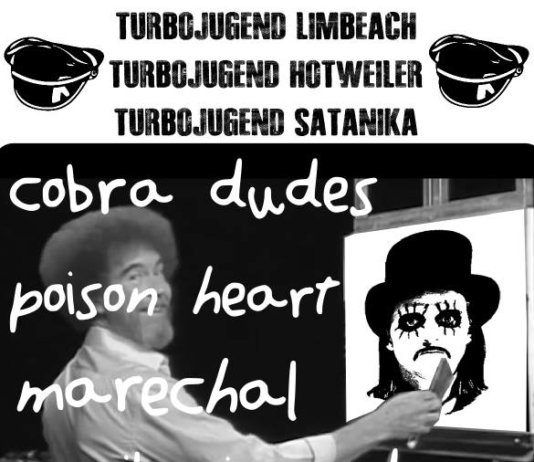 Turbojugend Party mit Cobra Dudes und Poison Heart am 8. Mai 2016