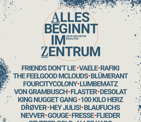 Alles Beginnt Im Zentrum: Charity Konzertreihe startet im September ALLES BEGINNT IM ZENTRUM - Charity-Konzertreihe
