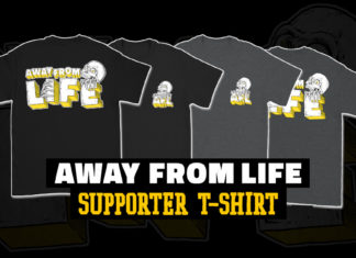 AWAY FROM LIFE Shirt Supporter T-Shirt