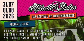 Afdreiht un Buten Festival: Tageseinteilung für 2026