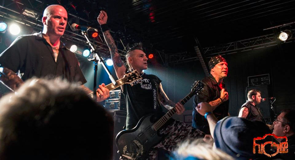 Agnostic Front live in München während der Europa-Tour im Oktober 2015.