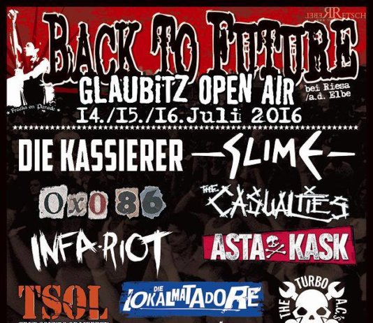 Erste Bands fürs BACK TO FUTURE 2016