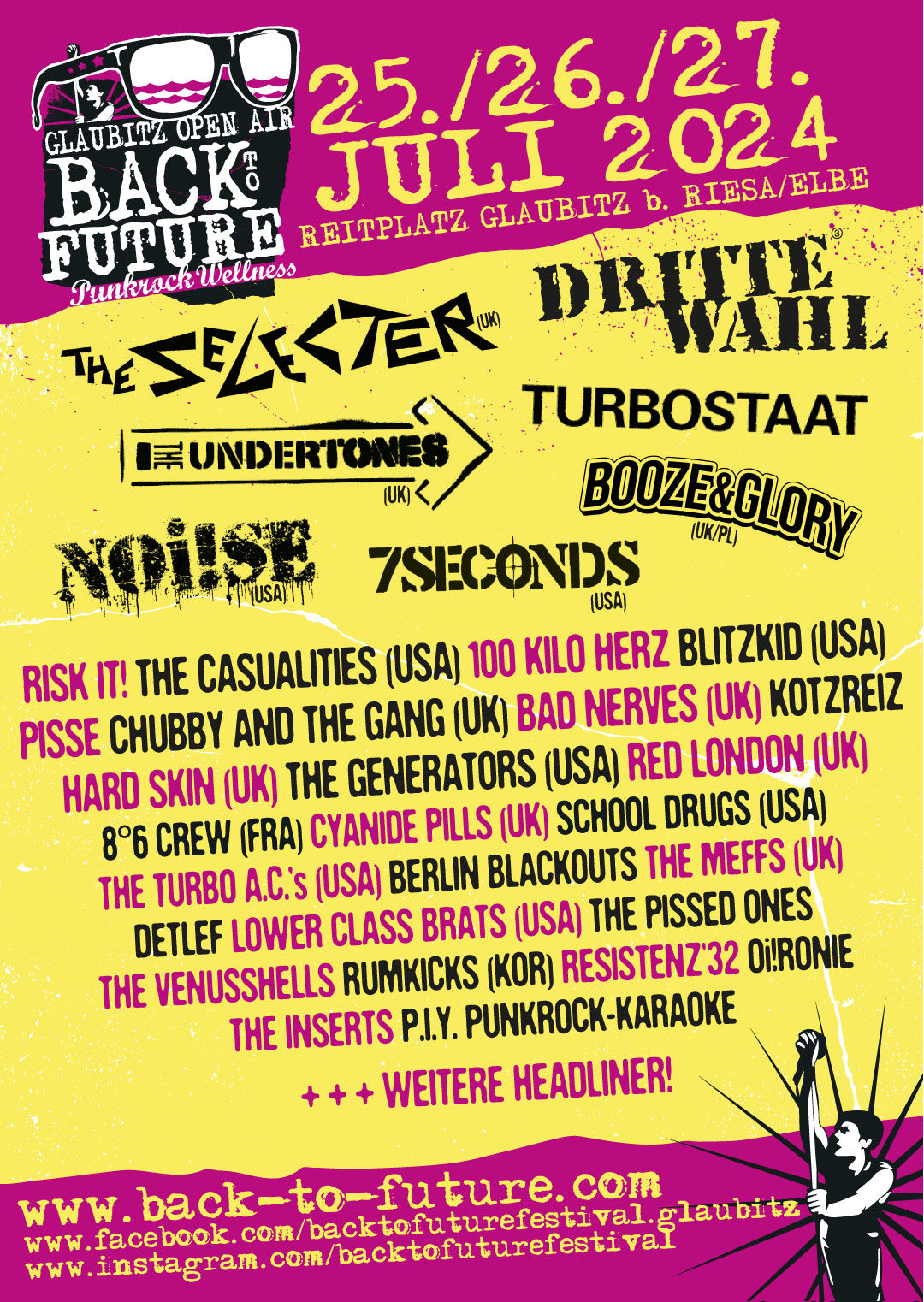 Back To Future Festival LineUp für 2024 nimmt weiter Form an AWAY