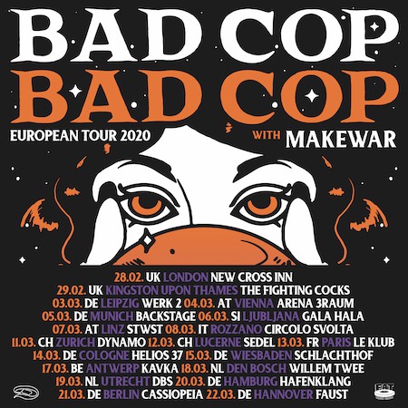 Bad Cop / Bad Cop & Makewar auf gemeinsame Tour