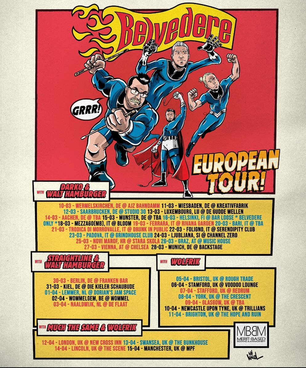 Belvedere - Europa-Tour 2022