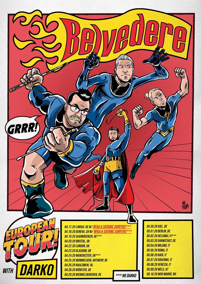 Belvedere - Europa-Tour Part I
