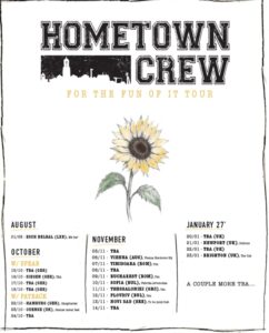 Hometown Crew - For The Fun Of It Tour - Flyer (2026)