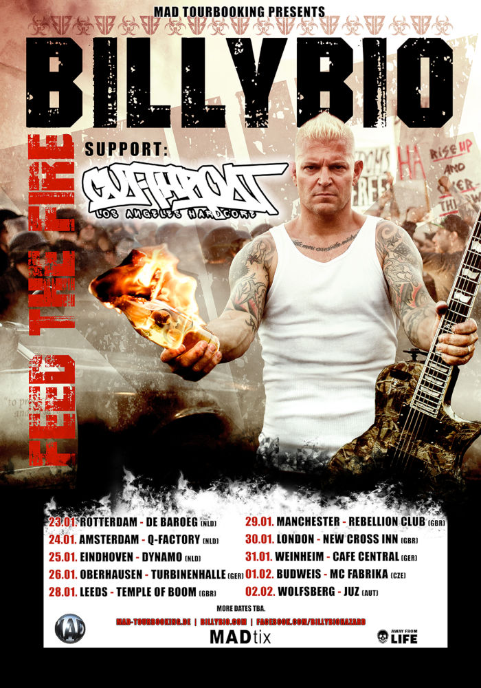 BillyBio - Europa-Tour 2019