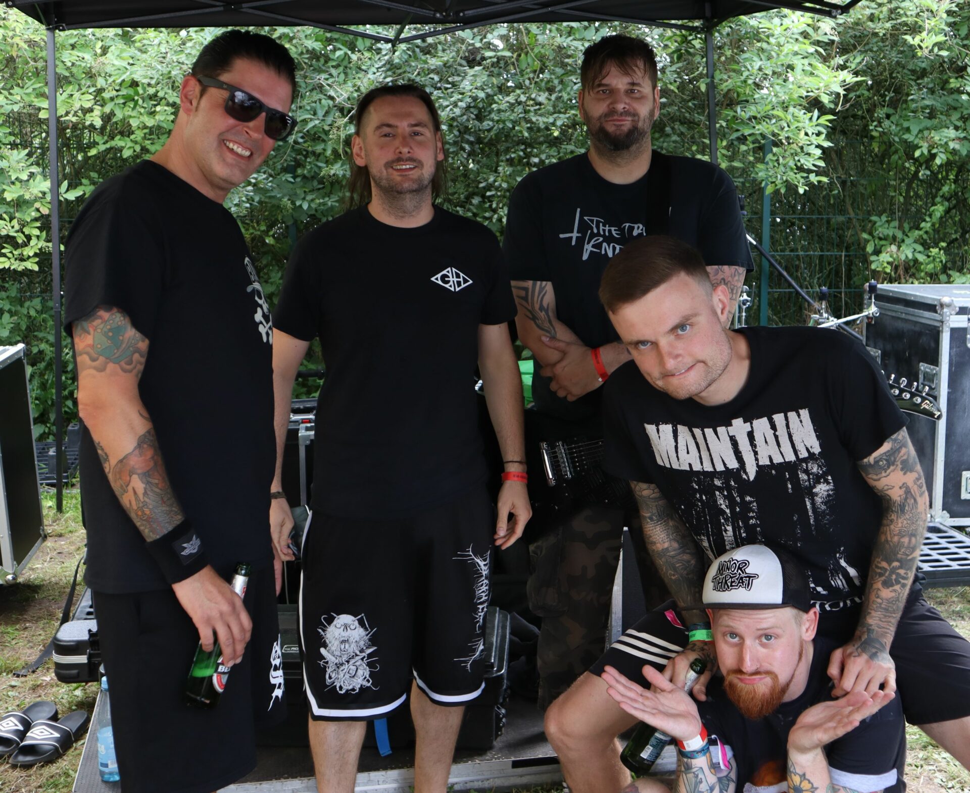 BY A STORM - Interview beim Afdreiht un Buten 2023 - AWAY FROM LIFE