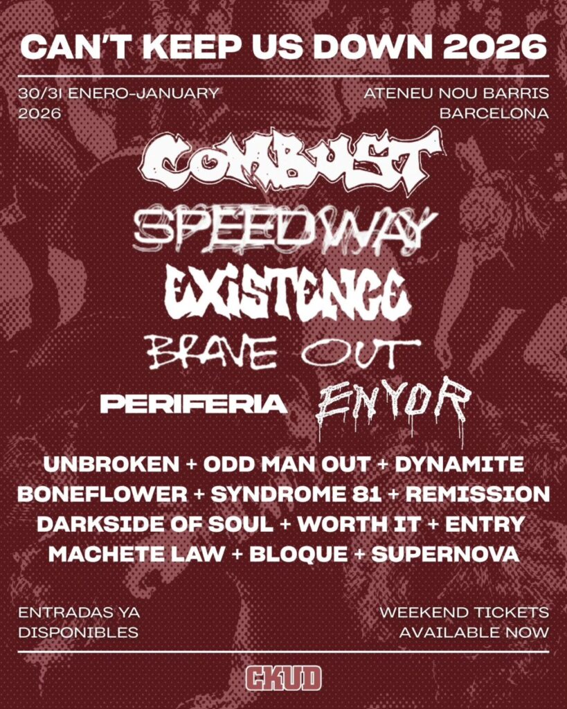 Can't Keep Us Down Fest 2026 - Barcelona (Esp)