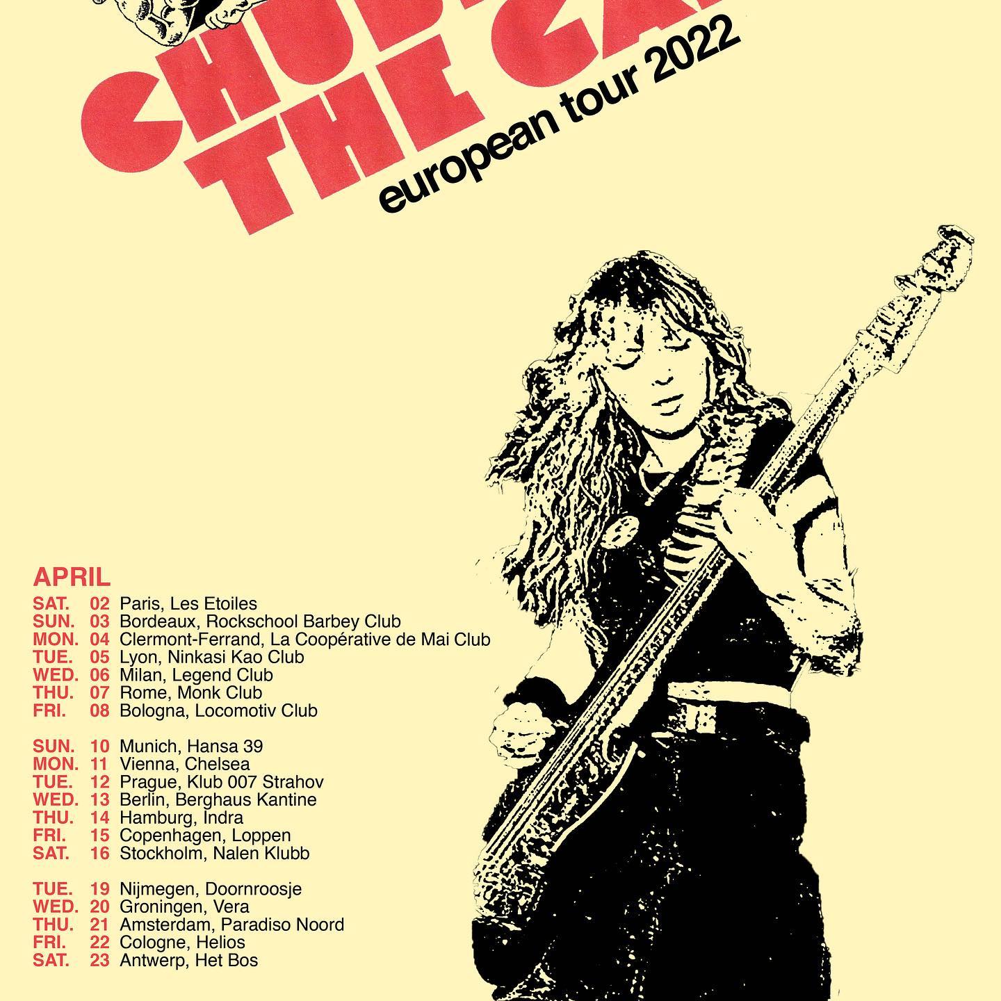 Chubby And The Gang - Europa-Tour 2022