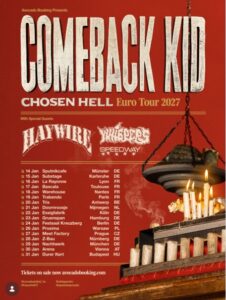 Comeback Kid Euro Tour 2026