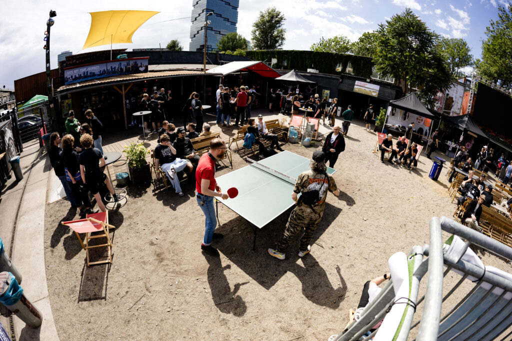 Ping Pong Pit auf dem Berlin Breakout