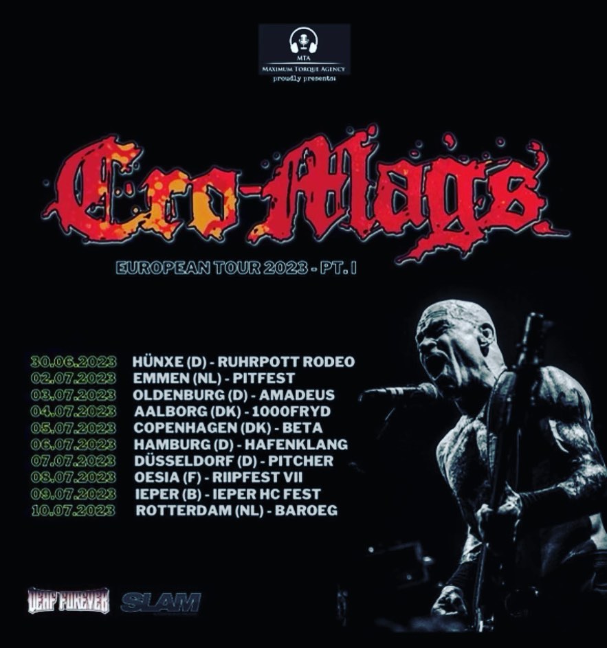 Cro-Mags - Euro-Tour 2023