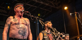The Real McKenzies at Tells Bells Festival 2022