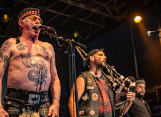 The Real McKenzies at Tells Bells Festival 2022