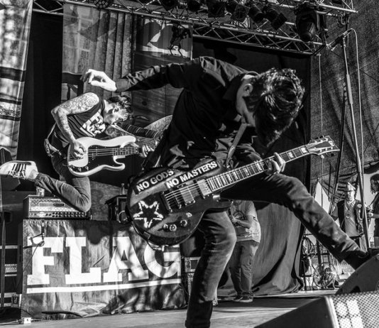 Anti Flag (Photo by Sandra of Hate Divides - Music Unites)
