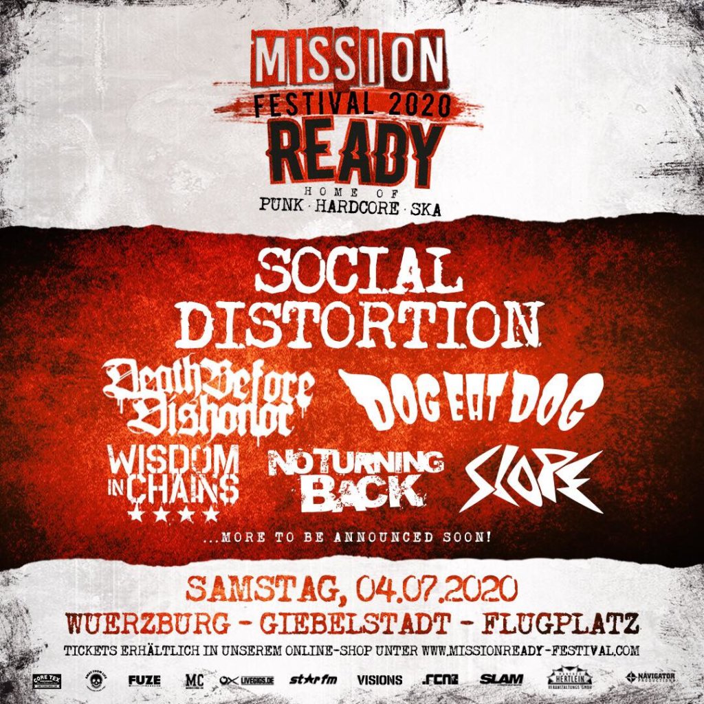Bisheriges Line-Up für das Mission Ready 2020