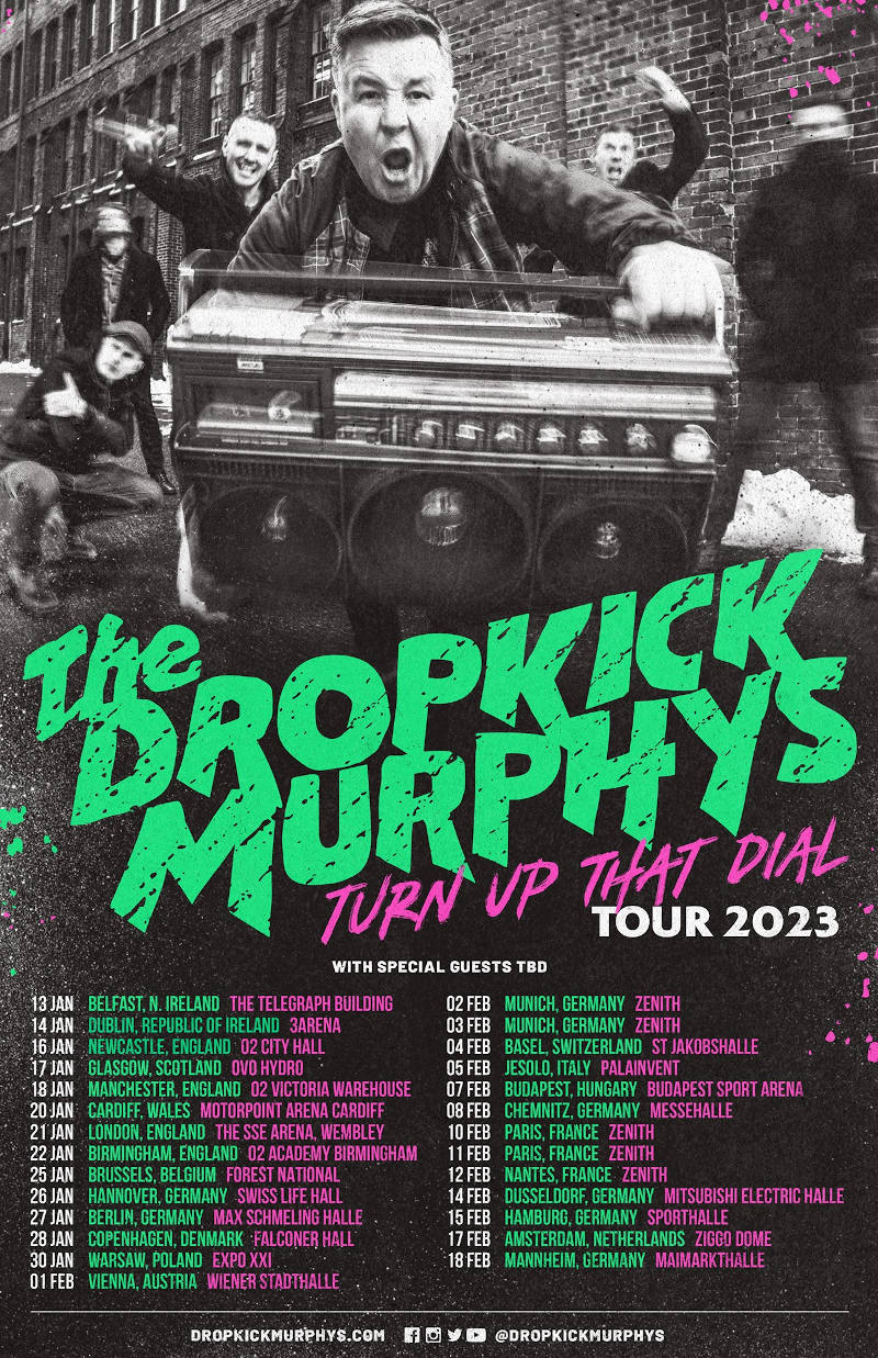 dropkick murphys tour 2023 amsterdam