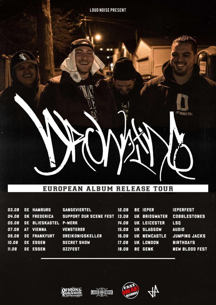 Drowning Europa-Tour 2018