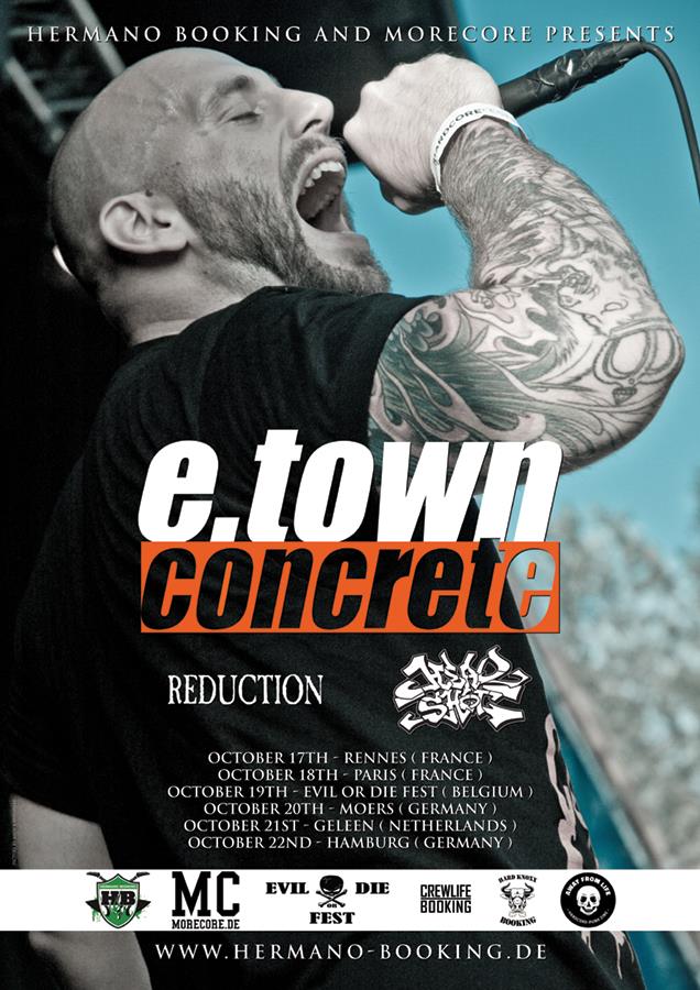 E.Town Concrete - Tour 2018