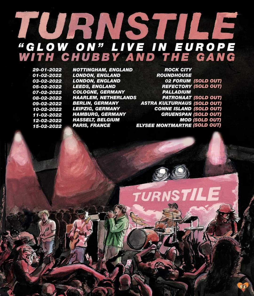 Turnstile & Chubby And The Gang - Tour