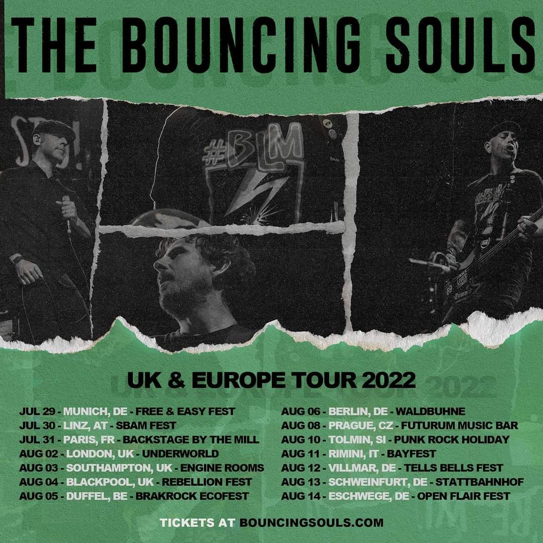 bouncing souls tour dates 2022