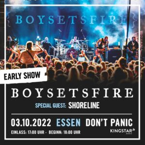 Boysetsfire + Shoreline Show in Essen